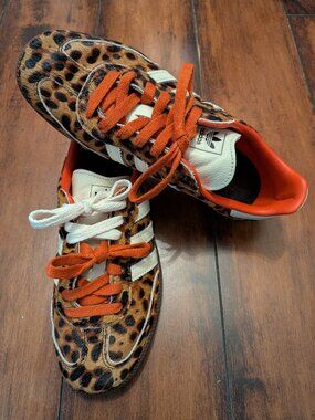 Adidas Samba OG Red Leopard Women's